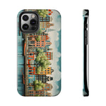 Load image into Gallery viewer, Tough Phone Cases - Typical houses illustration2
