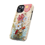 Load image into Gallery viewer, Tough Phone Cases - Birth Flower Oct. - Cosmos