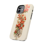 Load image into Gallery viewer, Tough Phone Cases - Birth Flower May - Hawthorn