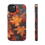 Load image into Gallery viewer, Tough Phone Cases - Autumn Maple Leaves