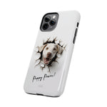 Load image into Gallery viewer, Tough Phone Cases - Labrador Retriever in Wall Hole
