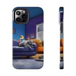Load image into Gallery viewer, Tough Phone Cases - Cat in Nap