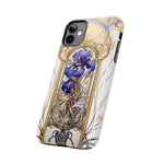 Load image into Gallery viewer, Tough Phone Cases - Birth Flower Feb. - Iris