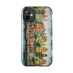Load image into Gallery viewer, Tough Phone Cases - Typical houses illustration2