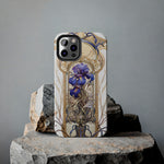 Load image into Gallery viewer, Tough Phone Cases - Birth Flower Feb. - Iris