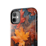 Load image into Gallery viewer, Tough Phone Cases - Autumn Maple Leaves