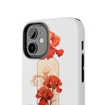 Load image into Gallery viewer, Tough Phone Cases - Birth Flower January - Carnation