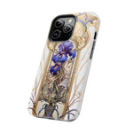 Load image into Gallery viewer, Tough Phone Cases - Birth Flower Feb. - Iris