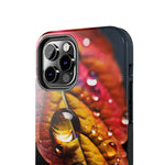 Load image into Gallery viewer, Tough Phone Cases - Water drops on Leaf
