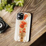 Load image into Gallery viewer, Tough Phone Cases - Birth Flower Aug. - Poppy