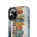 Load image into Gallery viewer, Tough Phone Cases - Typical houses illustration
