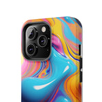 Load image into Gallery viewer, Tough Phone Cases - Abstract Color Wave