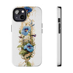 Load image into Gallery viewer, Tough Phone Cases - Birth Flower Sept. - Morning Glory