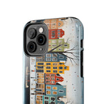 Load image into Gallery viewer, Tough Phone Cases - Typical houses illustration