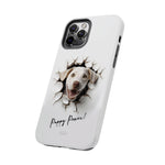 Load image into Gallery viewer, Tough Phone Cases - Labrador Retriever in Wall Hole