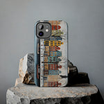 Load image into Gallery viewer, Tough Phone Cases - Typical houses illustration