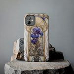 Load image into Gallery viewer, Tough Phone Cases - Birth Flower Feb. - Iris