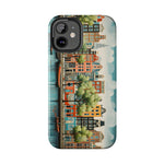 Load image into Gallery viewer, Tough Phone Cases - Typical houses illustration2