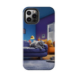 Load image into Gallery viewer, Tough Phone Cases - Cat in Nap