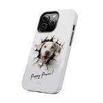 Load image into Gallery viewer, Tough Phone Cases - Labrador Retriever in Wall Hole