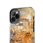 Load image into Gallery viewer, Tough Phone Cases - Golden Sea Sparkles
