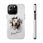 Load image into Gallery viewer, Tough Phone Cases - Labrador Retriever in Wall Hole