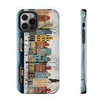 Load image into Gallery viewer, Tough Phone Cases - Typical houses illustration