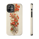 Load image into Gallery viewer, Tough Phone Cases - Birth Flower May - Hawthorn