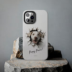 Load image into Gallery viewer, Tough Phone Cases - Labrador Retriever in Wall Hole