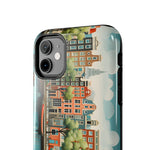 Load image into Gallery viewer, Tough Phone Cases - Typical houses illustration2