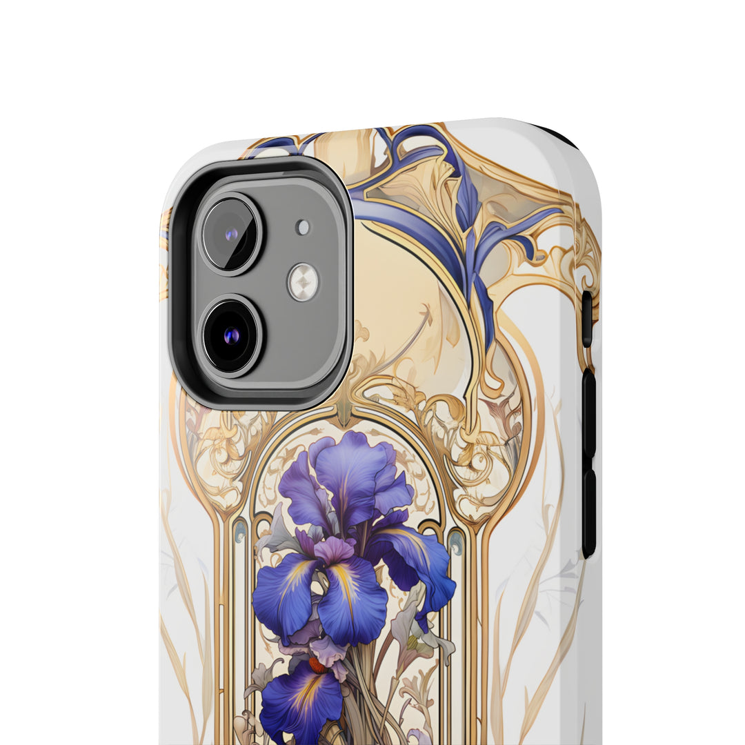 Tough Phone Cases - Birth Flower Feb. - Iris