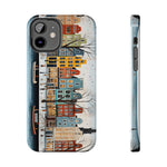 Load image into Gallery viewer, Tough Phone Cases - Typical houses illustration