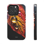 Load image into Gallery viewer, Tough Phone Cases - Water drops on Leaf