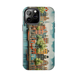 Load image into Gallery viewer, Tough Phone Cases - Typical houses illustration2