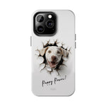 Load image into Gallery viewer, Tough Phone Cases - Labrador Retriever in Wall Hole