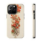 Load image into Gallery viewer, Tough Phone Cases - Birth Flower May - Hawthorn
