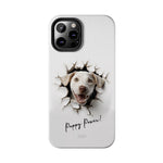 Load image into Gallery viewer, Tough Phone Cases - Labrador Retriever in Wall Hole