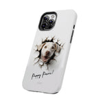 Load image into Gallery viewer, Tough Phone Cases - Labrador Retriever in Wall Hole