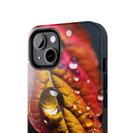 Load image into Gallery viewer, Tough Phone Cases - Water drops on Leaf
