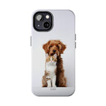 Load image into Gallery viewer, Tough Phone Cases - Cat and Dog
