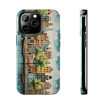 Load image into Gallery viewer, Tough Phone Cases - Typical houses illustration2
