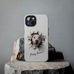 Load image into Gallery viewer, Tough Phone Cases - Labrador Retriever in Wall Hole