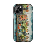 Load image into Gallery viewer, Tough Phone Cases - Typical houses illustration2