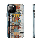 Load image into Gallery viewer, Tough Phone Cases - Typical houses illustration