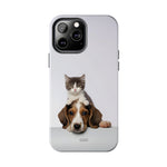 Load image into Gallery viewer, Tough Phone Cases - Cat and Dog 5