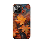 Load image into Gallery viewer, Tough Phone Cases - Autumn Maple Leaves