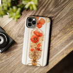 Load image into Gallery viewer, Tough Phone Cases - Birth Flower Aug. - Poppy