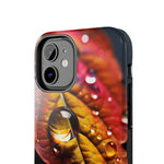 Load image into Gallery viewer, Tough Phone Cases - Water drops on Leaf