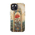Load image into Gallery viewer, Tough Phone Cases - Birth Flower June - Rose