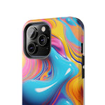 Load image into Gallery viewer, Tough Phone Cases - Abstract Color Wave